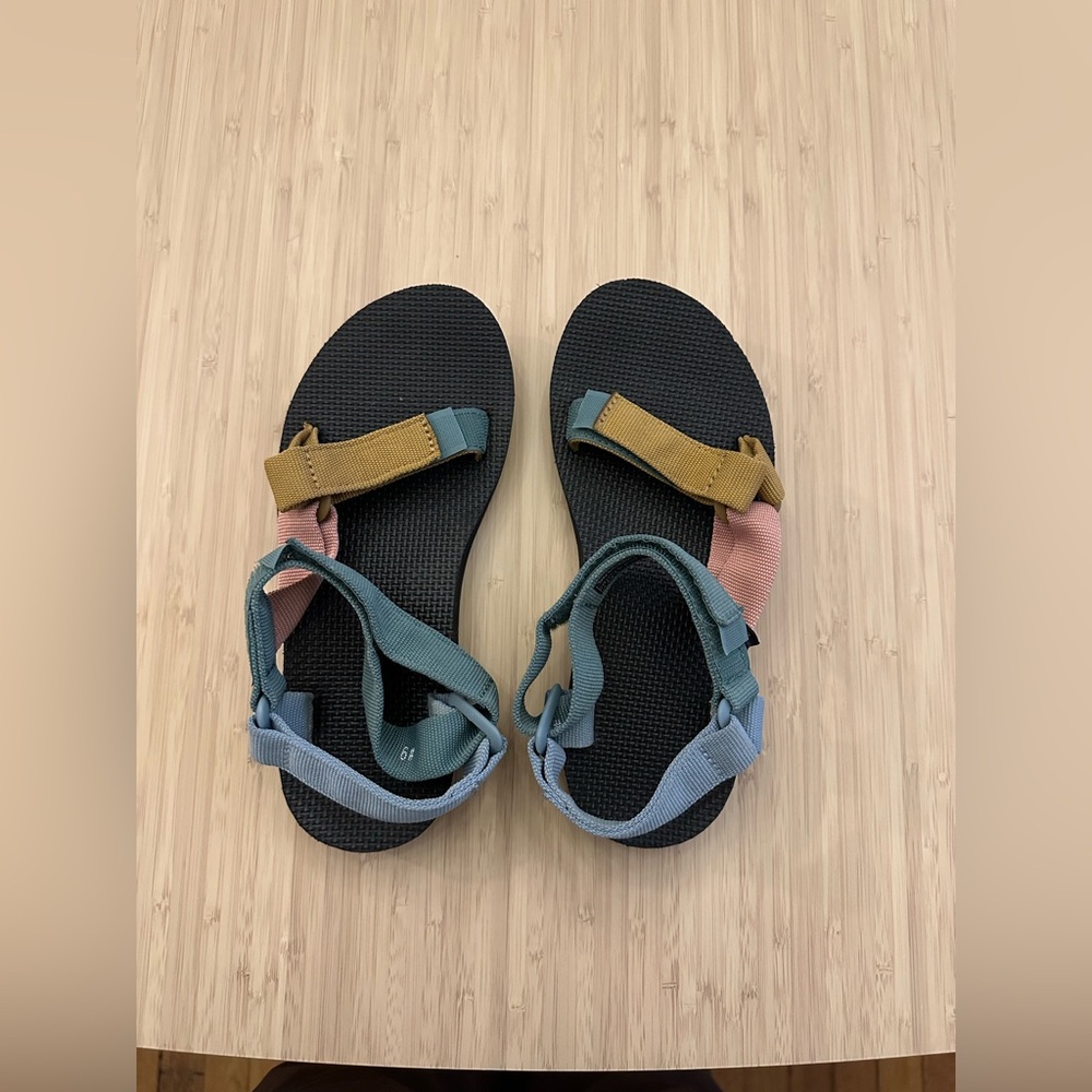 Multicolor Teva Sandals